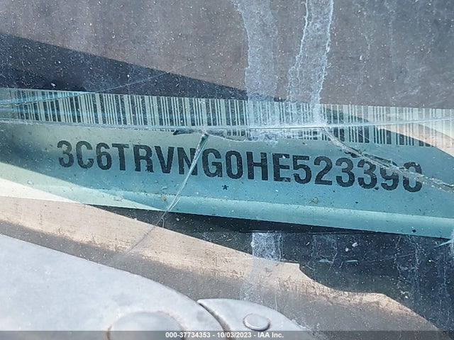 3C6TRVNG0HE523390 RAM Promaster Cargo Van