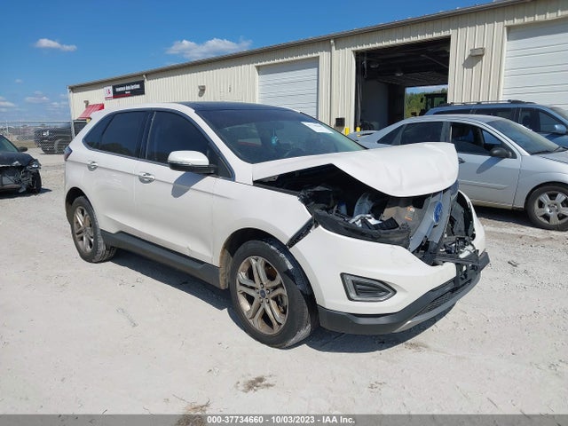 2017 FORD EDGE TITANIUM VIN: 2FMPK4K82HBC41812