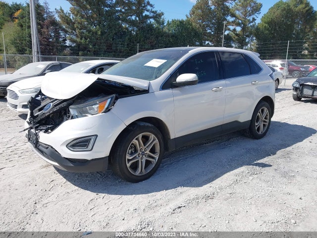 2017 FORD EDGE TITANIUM VIN: 2FMPK4K82HBC41812