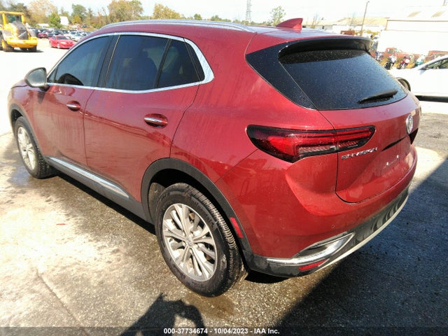 2022 BUICK ENVISION FWD PREFERRED VIN: LRBAZLR46ND139646