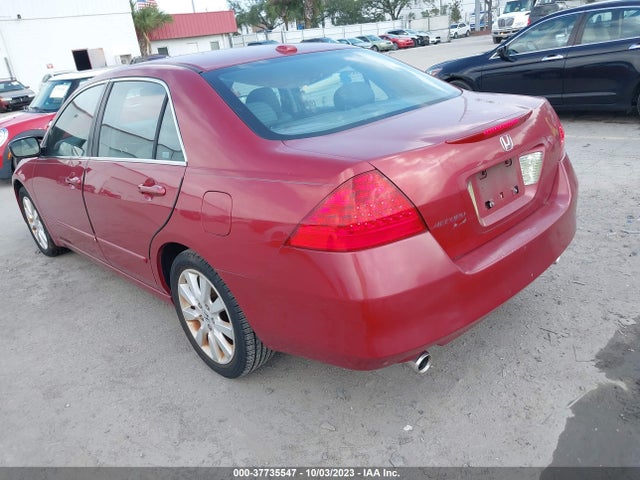2007 HONDA ACCORD SDN EX-L VIN: 1HGCM66577A048852
