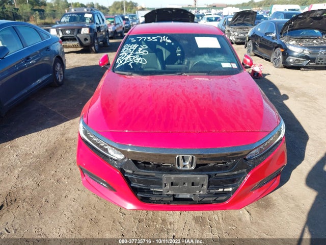 2019 HONDA ACCORD SPORT VIN: 1HGCV1F3XKA119906