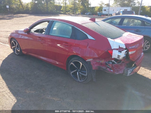2019 HONDA ACCORD SPORT VIN: 1HGCV1F3XKA119906