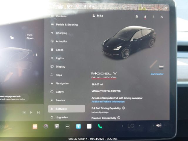 5YJYGDEF6LF017720 Tesla Model Y Long Range/performance