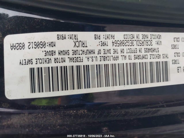 3C6UR5DL3EG280564 RAM 2500 Big Horn