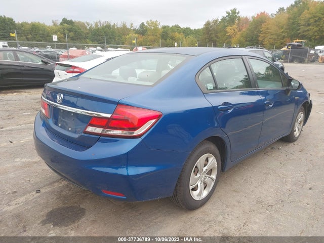 Honda Civic Sedan Lx 2014 2HGFB2F56EH501420 Image 4