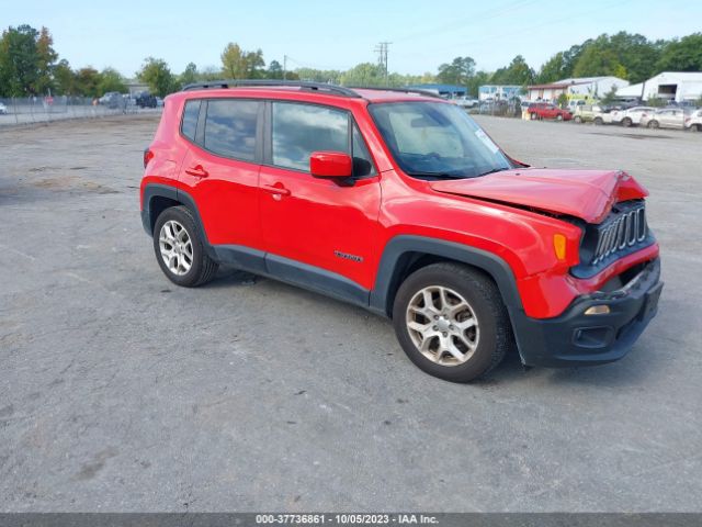 Auction sale of the 2018 Jeep Renegade Latitude Fwd, vin: ZACCJABB9JPJ15560, lot number: 37736861