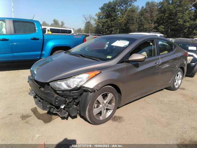 2013 HYUNDAI ELANTRA GLS PZEV VIN: 5NPDH4AE4DH389410