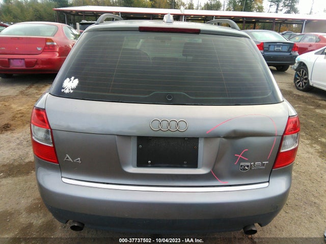 2004 AUDI A4 1.8T AVANT VIN: WAUVC68E74A125753