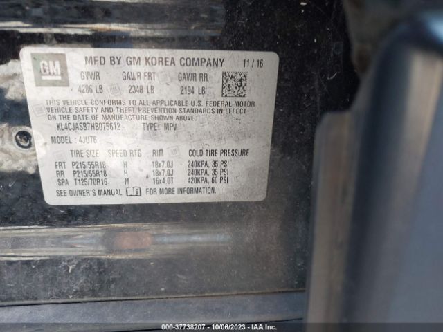 KL4CJASB7HB075612 Buick Encore Preferred