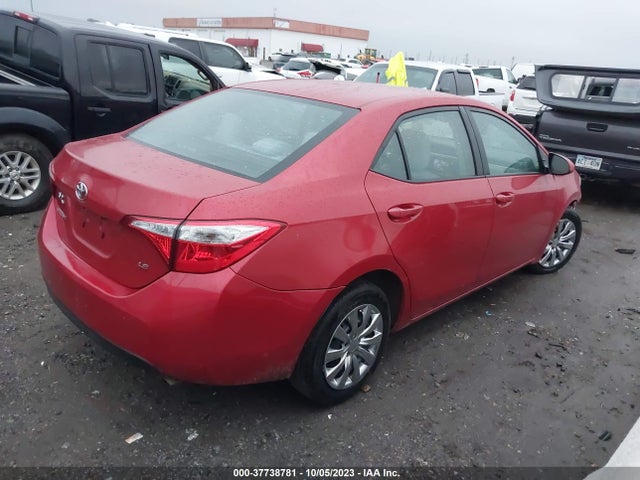 Toyota COROLLA LE 2014 5YFBURHE4EP064346 Image 4