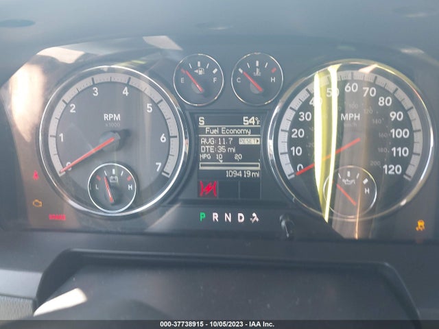 Продаж на аукціоні авто 2012 Ram 1500 Laramie, vin: 1C6RD7NT4CS203559, номер лоту: 37738915