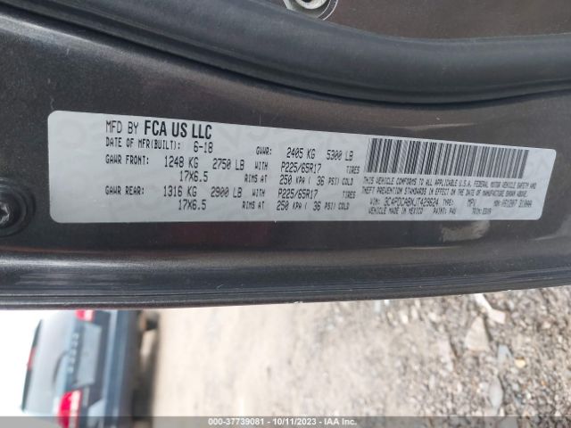3C4PDCABXJT429624 Dodge JOURNEY SE