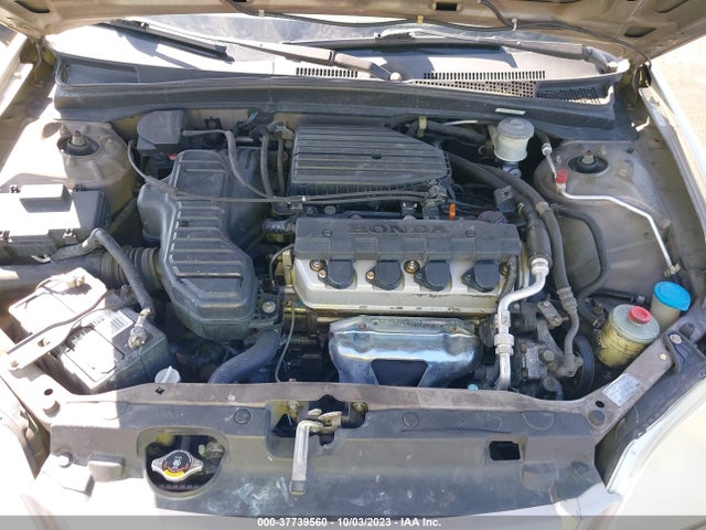 2002 HONDA CIVIC LX VIN: 2HGES16512H572249