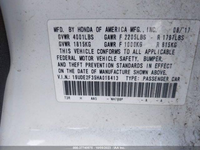 19UDE2F35HA016413 Acura Ilx Acurawatch Plus Package