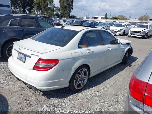 2009 MERCEDES-BENZ C-CLASS 6.3L AMG VIN: WDDGF77X49F239799