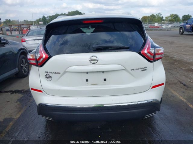 5N1AZ2MH4FN242562 Nissan Murano Platinum