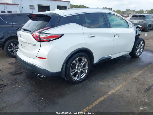 5N1AZ2MH4FN242562 Nissan Murano Platinum