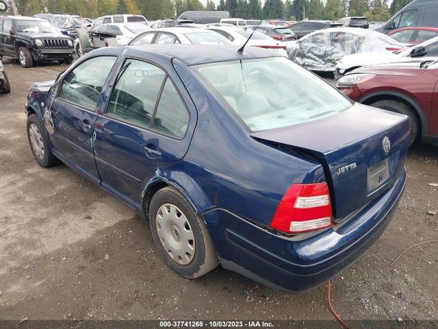2002 VOLKSWAGEN JETTA SEDAN GL VIN: 3VWRB69M12M092310