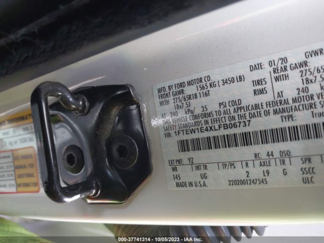 1FTEW1E4XLFB06737 Ford F-150 Xl/xlt/lariat