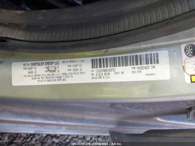 1C3CDZAB9EN233721 Dodge AVENGER SE