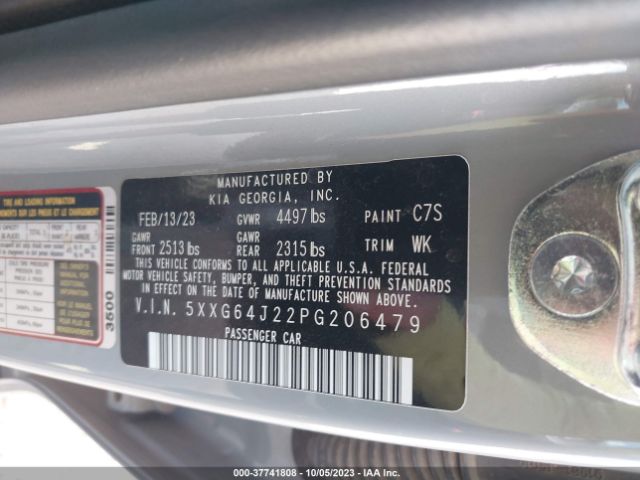 5XXG64J22PG206479 KIA K5 Gt-line