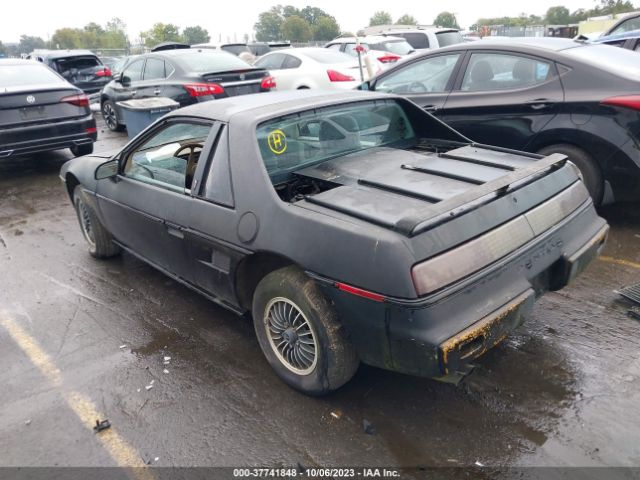 1985 PONTIAC FIERO SPORT VIN: 1G2PM37R4FP256073