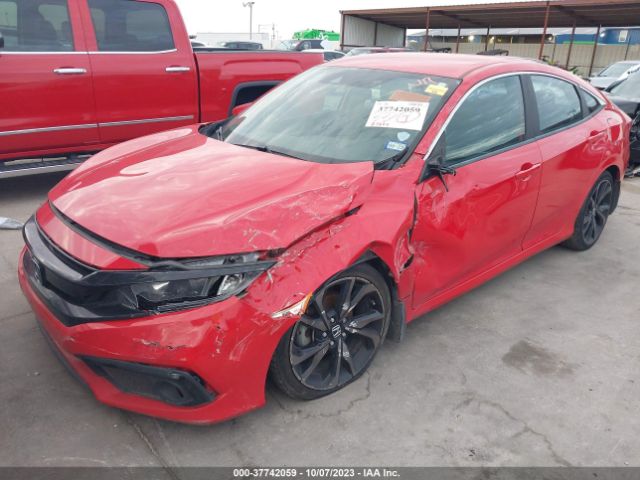 2HGFC2F80KH516501 Honda Civic Sedan Sport