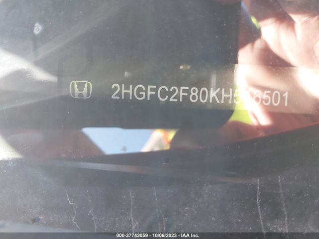 2HGFC2F80KH516501 Honda Civic Sedan Sport