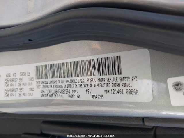 1C4PJLAB4FW631594 Jeep Cherokee Sport