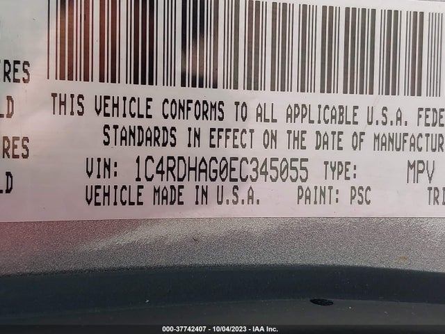 Dodge Durango Sxt 2014 1C4RDHAG0EC345055 Image 9