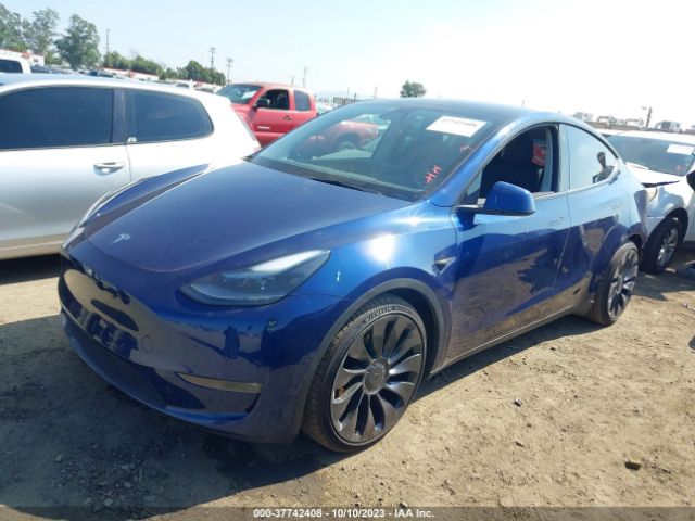7SAYGDEF7NF491665 Tesla Model Y Performance