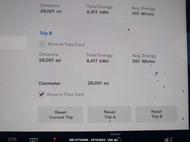 7SAYGDEF7NF491665 Tesla Model Y Performance