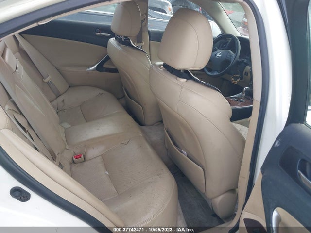 2006 LEXUS IS 350 AUTO VIN: JTHBE262062006309