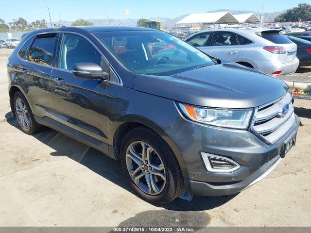 2015 FORD EDGE TITANIUM VIN: 2FMPK4K96FBB16253