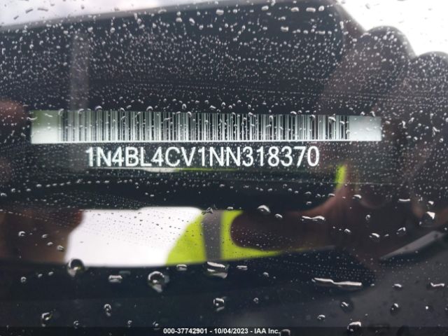1N4BL4CV1NN318370 Nissan Altima 2.5 Sr