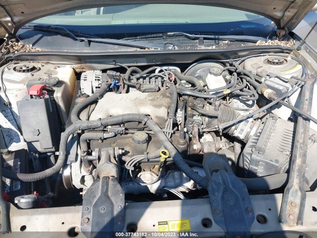 2001 BUICK CENTURY CUSTOM VIN: 2G4WS52J411197635