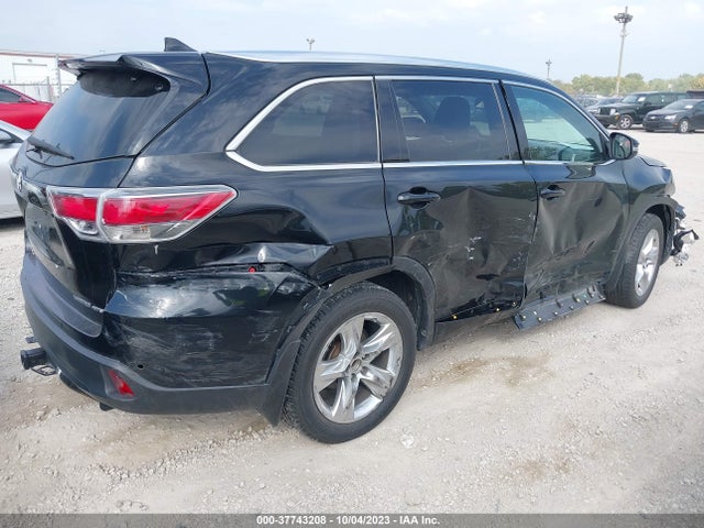 5TDDKRFHXFS085769 Toyota Highlander Limited V6