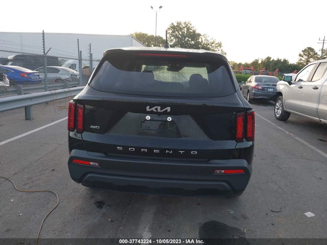 2022 KIA SORENTO LX VIN: 5XYRGDLC9NG100051