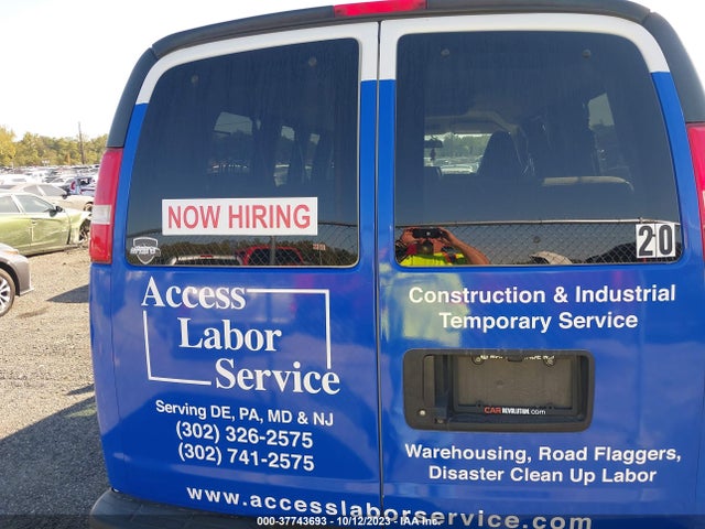 Chevrolet Express Passenger Lt 2018 1GAWGFFG0J1257760 Image 16