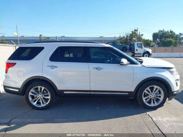 2018 FORD EXPLORER LIMITED VIN: 1FM5K7F81JGA81083