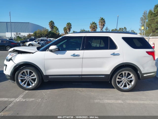2018 FORD EXPLORER LIMITED VIN: 1FM5K7F81JGA81083