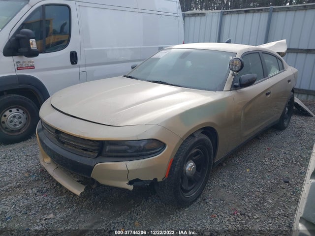 2018 DODGE CHARGER POLICE RWD VIN: 2C3CDXAT4JH289193