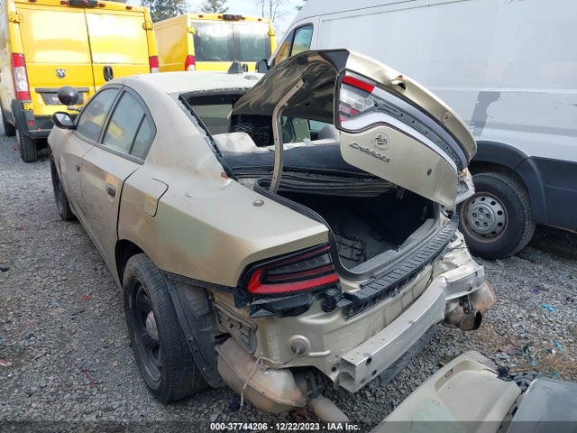 2018 DODGE CHARGER POLICE RWD VIN: 2C3CDXAT4JH289193