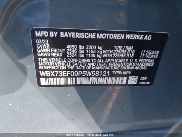 WBX73EF09P5W58121 BMW X1 Xdrive28i