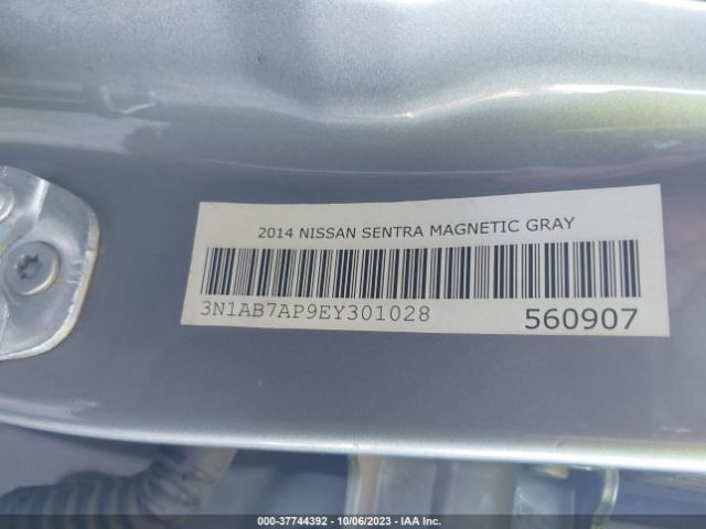 3N1AB7AP9EY301028 Nissan SENTRA SR