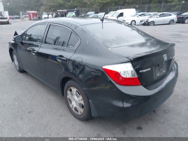 Продаж на аукціоні авто 2012 Honda Civic Hybrid, vin: JHMFB4F20CS011107, номер лоту: 37744545