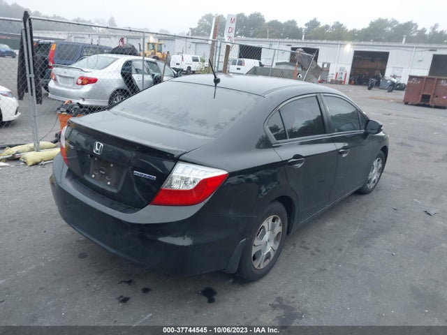 Продаж на аукціоні авто 2012 Honda Civic Hybrid, vin: JHMFB4F20CS011107, номер лоту: 37744545