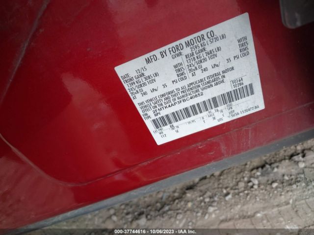 2FMTK4AP3FBC40852 Ford EDGE SPORT