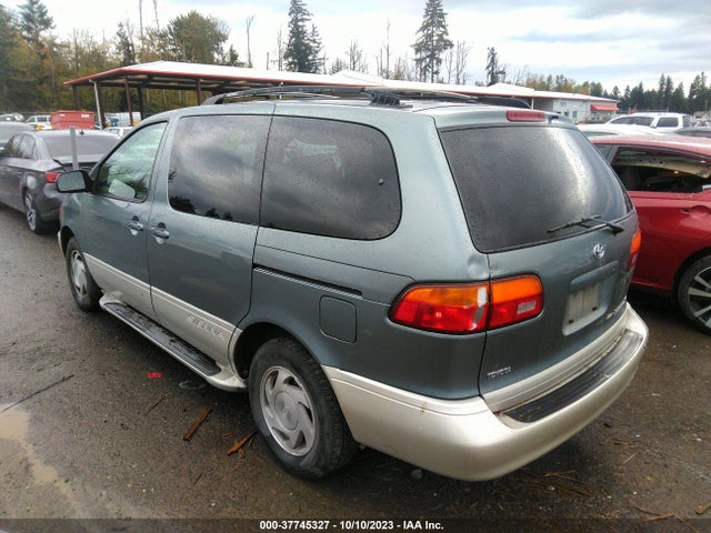 2000 TOYOTA SIENNA LE/XLE VIN: 4T3ZF13C7YU300563